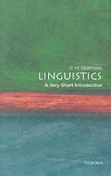 Linguistics | P.H. Matthews