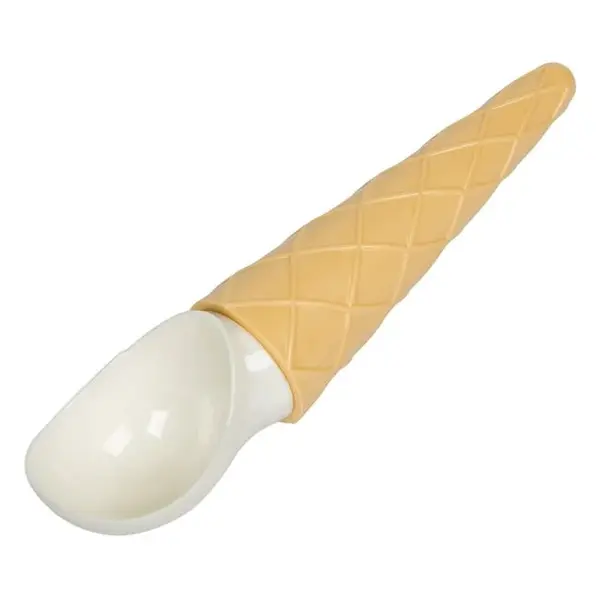 Lingura pentru inghetata,plastic,19 cm