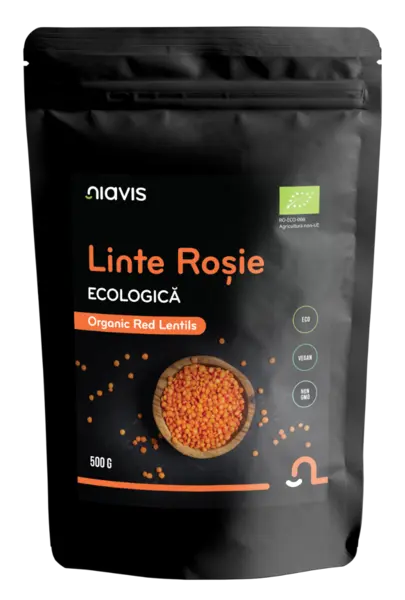 Linte rosie ecologica, 500g, Niavis