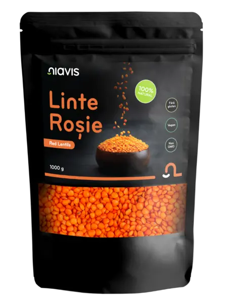 Linte rosie ecologica, 500g, Niavis