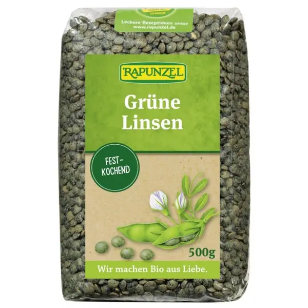 Linte verde, eco - 500 g