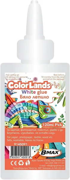 Lipici B-Max Color Lands - 120 ml