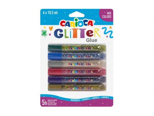 Lipici cu sclipici 6 set