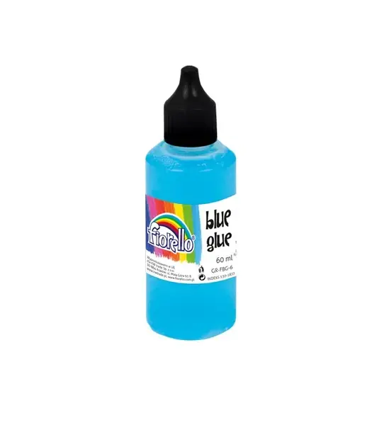 Lipici lichid pentru hartie carton,lavabil,albastru-transparent dupa uscare,60 ml
