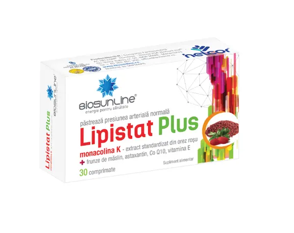 Lipistat Plus 30 comprimate Helcorb