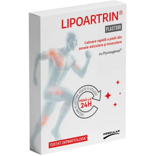 Lipoartrin plasturi x 5 buc. Zephyr Labs