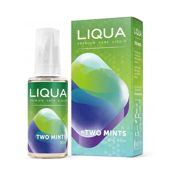 Liqua 30ml - 0% nicotina-Two Mints*