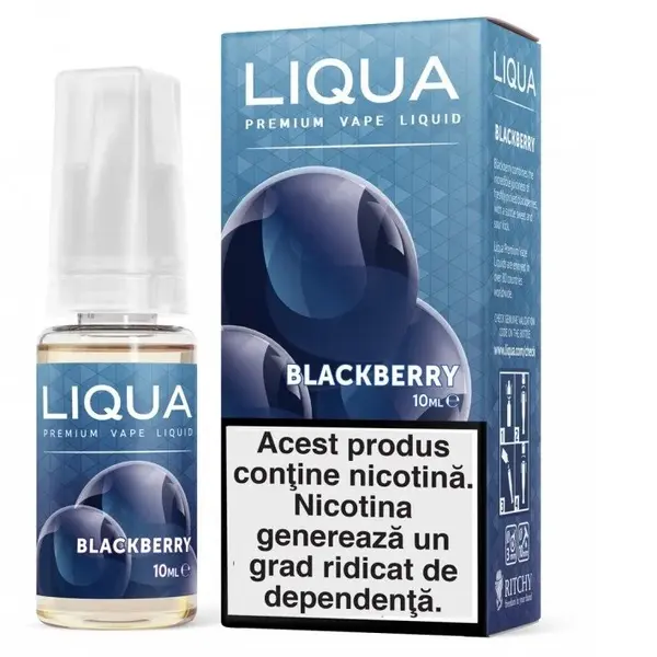 Liqua Elements 10ml - Blackberry-18mg*