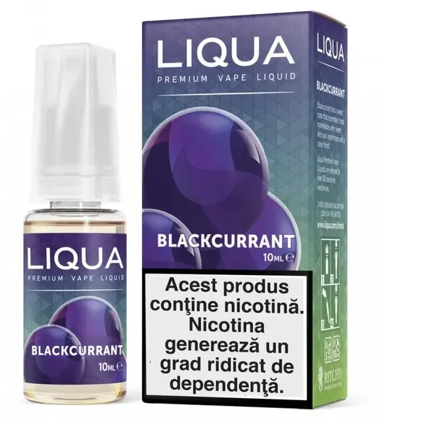 Liqua Elements 10ml - Blackcurrant-18mg