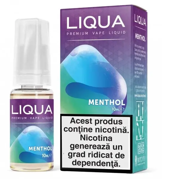 Liqua Elements 10ml - Menthol-12mg*