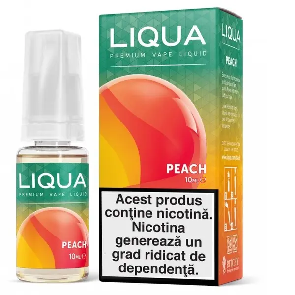 Liqua Elements 10ml - Peach-06mg