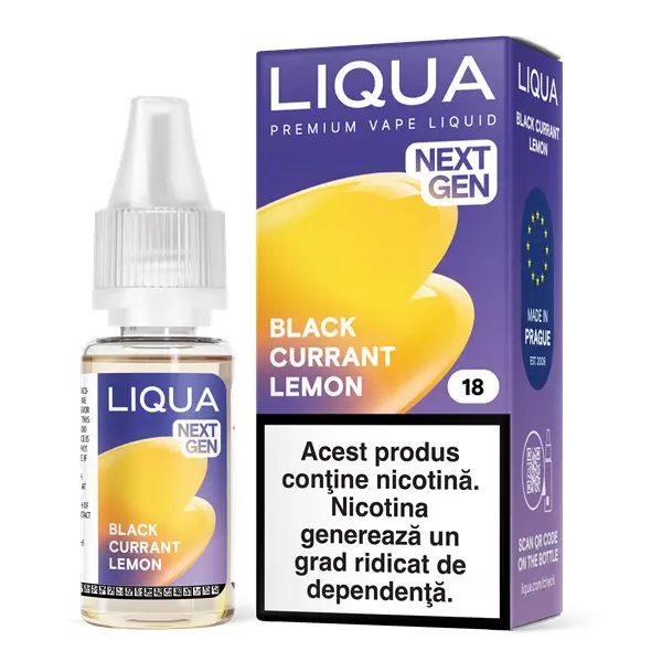 Liqua Nextgen 10ml - Blackcurrant Lemon-18mg