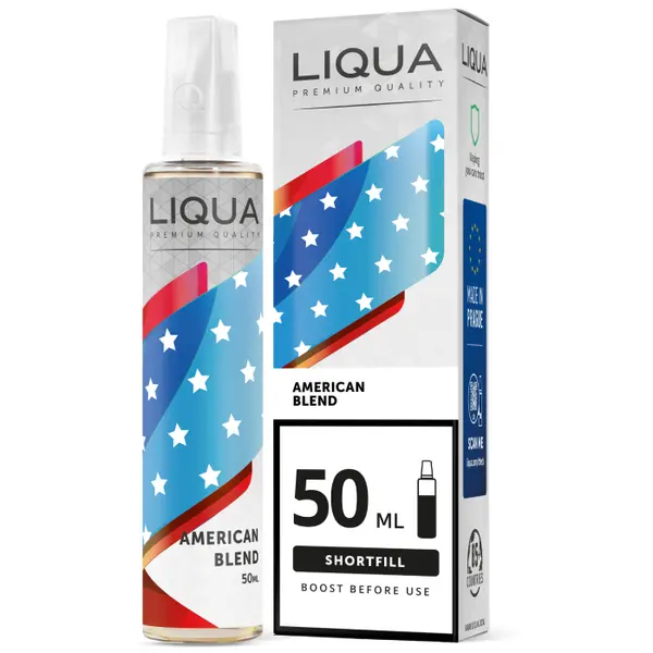 Liqua Shortfill 50ml - American Blend