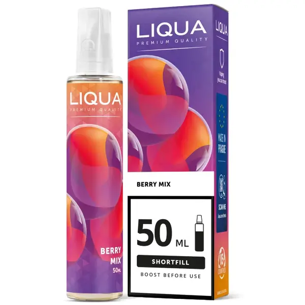 Liqua Shortfill 50ml - Berry Mix