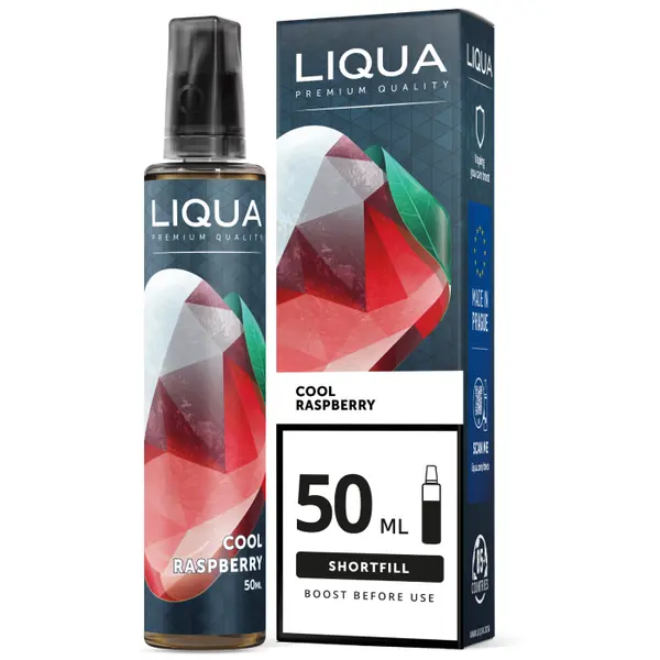 Liqua Shortfill 50ml - Cool Raspberry