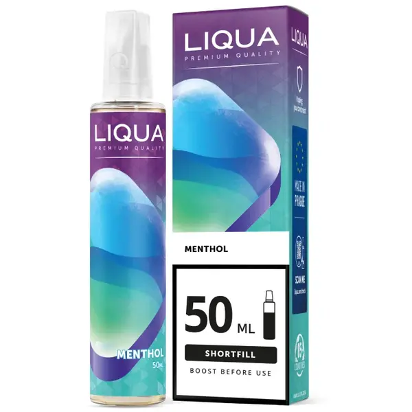 Liqua Shortfill 50ml - Menthol
