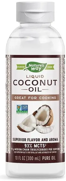 Liquid Coconut oil, 300 ml, Nature’s Way