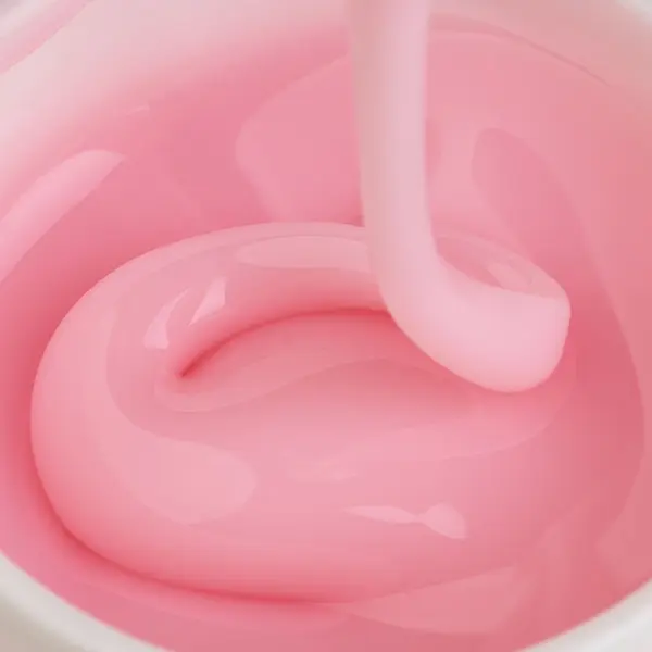 Liquid Polygel Everin 001 – Light Pink | HEMA & TPO Free | Roz pastel delicat