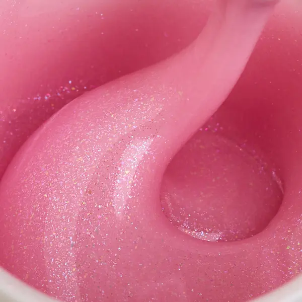 Liquid Polygel Everin 034 – Copper Pink | Fără HEMA & TPO | Nuanță Roz-Cupru cu Sclipiri Fine