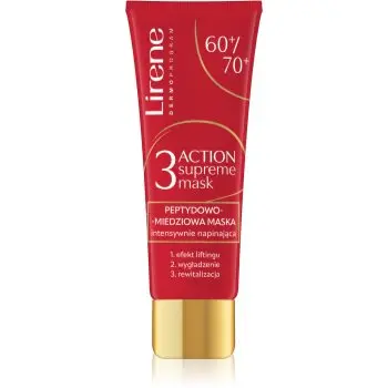 Lirene 3 Action Supreme Mask 60+ masca cu efect de lifting si fermitate pentru ten matur