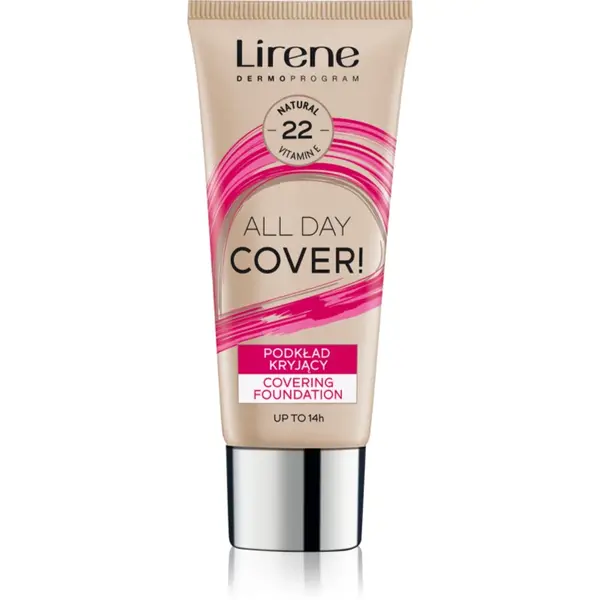 Lirene ALL DAY COVER! machiaj lichid culoare 22 Natural 30 ml