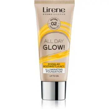 Lirene ALL DAY GLOW! machiaj lichid lucios pentru un efect de lunga durata