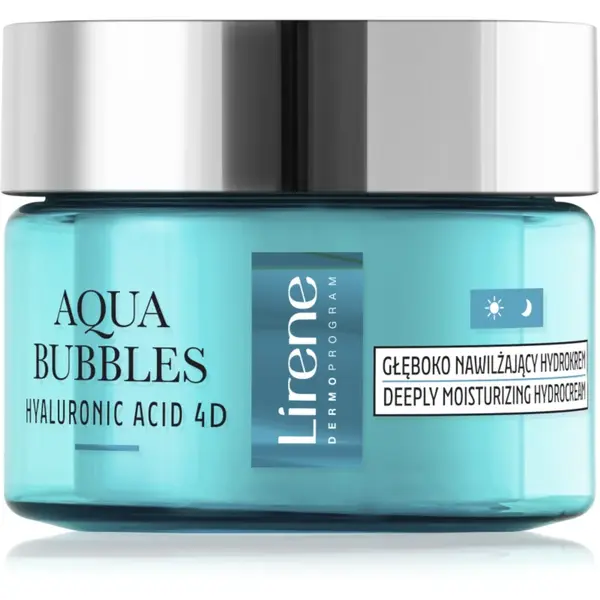Lirene Aqua Bubbles crema puternic hidratanta ziua și noaptea 50 ml