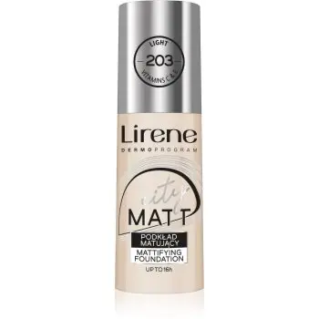 Lirene City Matt Make-up lichid matifiant cu efect de netezire