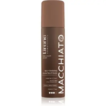 Lirene Perfect Tan spuma autobronzanta pentru fata si corp