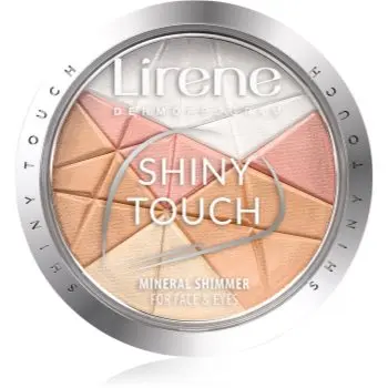 Lirene Shiny Touch pudra pentru luminozitate pentru față și ochi