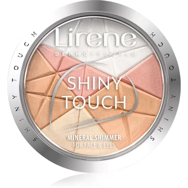 Lirene Shiny Touch pudra pentru luminozitate pentru față și ochi 9 g