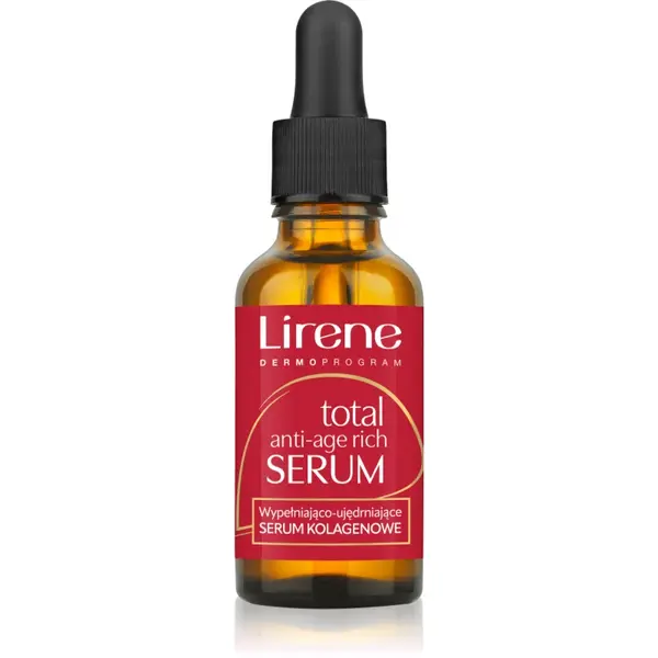 Lirene Total Anti-Age Rich Serum 60+ ser pentru fermitate împotriva ridurilor 30 ml