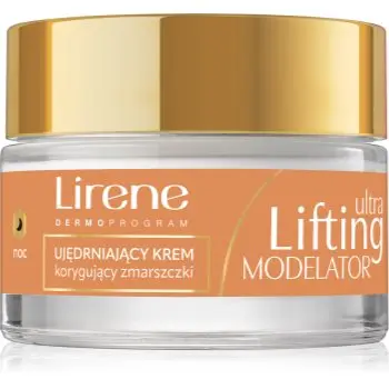 Lirene Ultra Lifting Modelator 50+ crema de noapte pentru fermitate pentru corectarea ridurilor