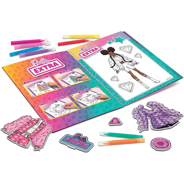 LISCIANI Carte de colorat cu activitati Barbie - Stilul tau