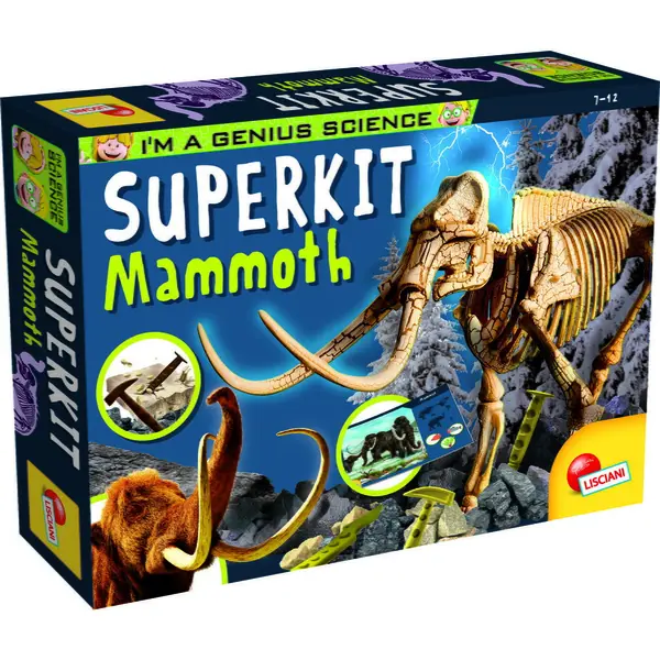 LISCIANI Experimentele micului geniu - Kit paleontologie mamut