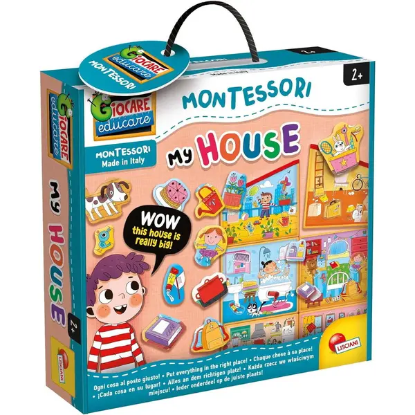 LISCIANI Joc Montessori - Casuta mea ordonata