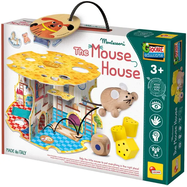 LISCIANI Joc Montessori - Casuta soricelului