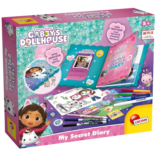 LISCIANI Jurnalul meu secret - Gabby's Dollhouse