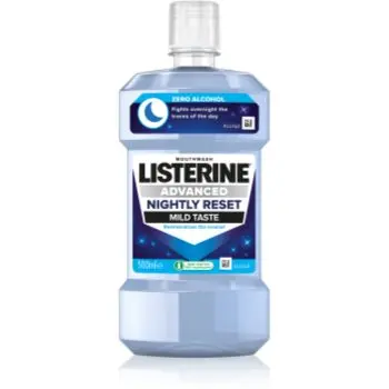 Listerine Advanced Nightly Reset Apa de gura remineralizantăputernica