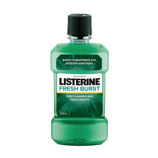 Listerine Apa de gura, 250 ml, Fresh Burst