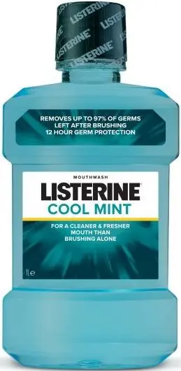 Listerine Apă de gură Coolmint, 1000 ml