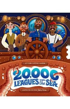 Lit for Little Hands: 20,000 Leagues Under the Sea: An Interactive Board Book Adapting the Classic for Kids Volume 11 - Jules Verne