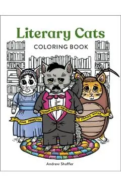 Literary Cats Coloring Book - Andrew Shaffer