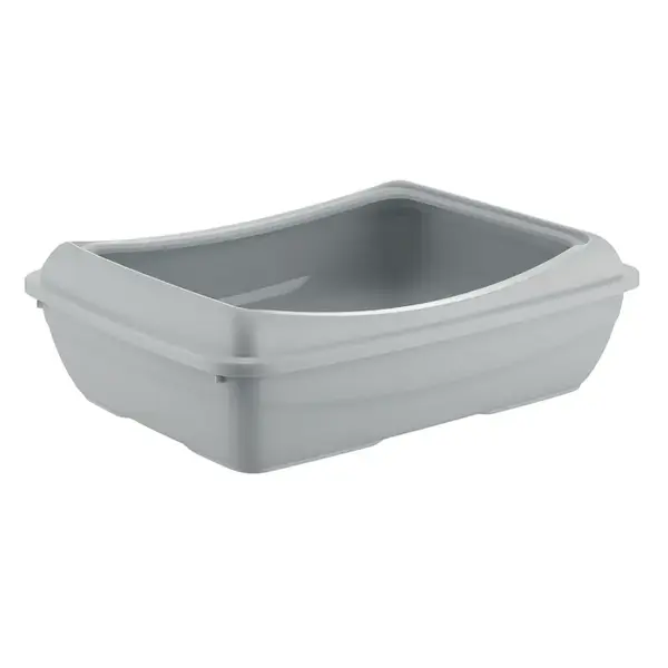 Litiera pentru pisici Miau Miau Gri 49,5 x 37,5 x 15 cm