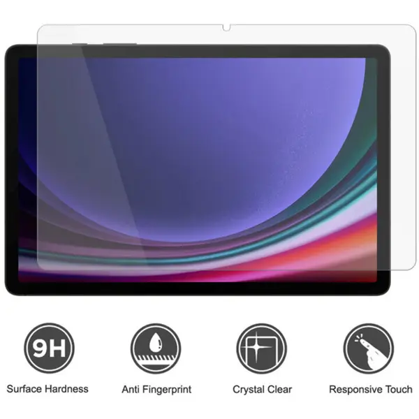 LITO Folie pentru Samsung Galaxy Tab S9 Plus / Tab S9 FE Plus / S10 Plus - Lito 2.5D Classic Glass - Clear