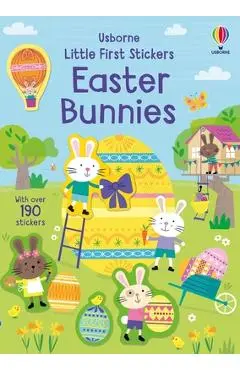Little First Stickers Easter Bunnies: An Easter and Springtime Book for Kids - Jessica Greenwell