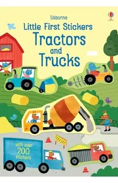 Little First Stickers Tractors and Trucks - Hannah Watson