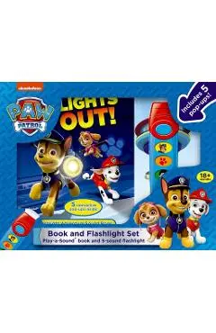 Little Flashlight Adventure Book Paw Patrol Box: Book and Flashlight Set [With Flashlight] - Harry Moore