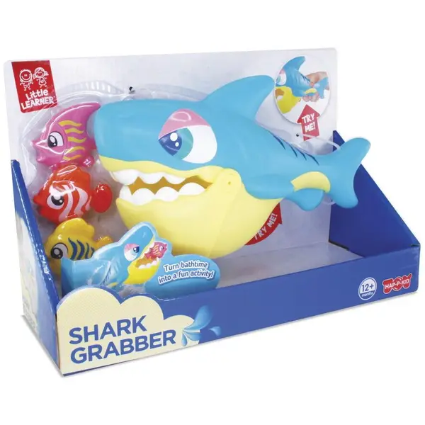 Little Learner Jucarie baie Little Learner Jucarie baie - Rechin & pestisori, plastic, Albastru