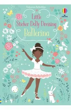 Little Sticker Dolly Dressing Ballerina - Fiona Watt